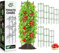 Halatool 8 Pack Tomato Cages for Garden, Garden Stakes Tomato Trellis for Pots by HALATOOL