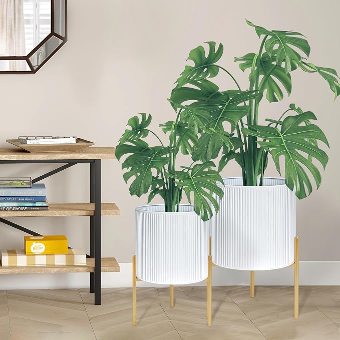ARNIS Modern Plant Pots, Large Size Metal Pots - Image 2