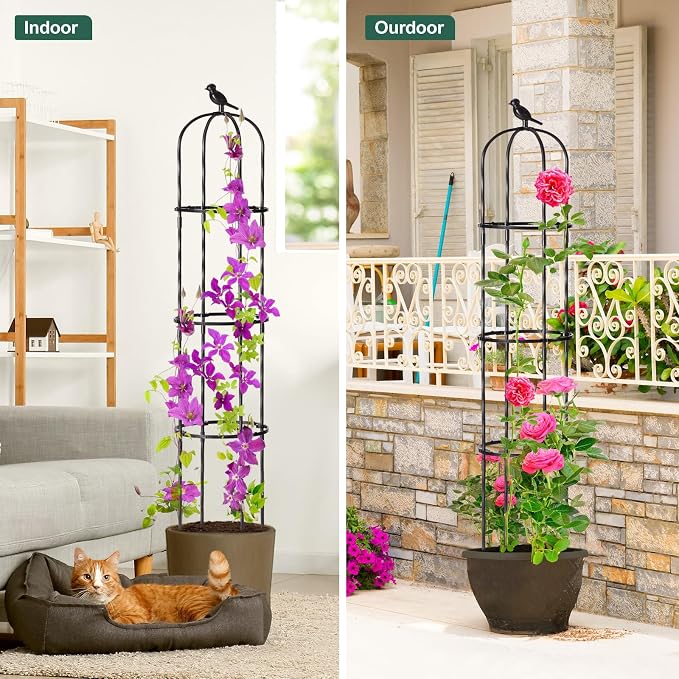 Garden Trellis for Climbing Plant Outdoor, 2 Pack - Image 4