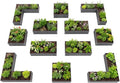 A ANLEOLIFE 12-Piece 18 Inch Tall Raised Garden Beds Kit, Square & Rectangular by AAnleolife