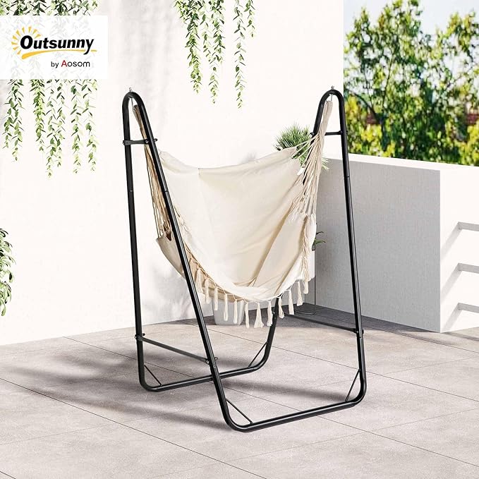 Outsunny Patio Hammock Chair - Image 2