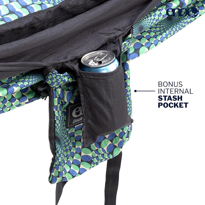 ENO, Eagles Nest Outfitters DoubleNest Lightweight Camping Hammock, 1 to 2 - Image 3