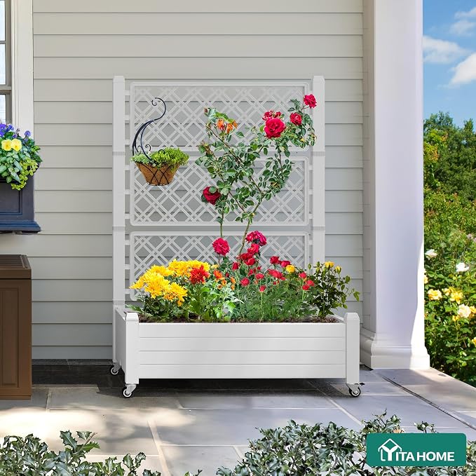 YITAHOME 3.6x1.5x5 FT Planter Box Trellis - Image 6