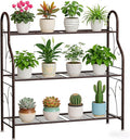 SORCEDAS Plant Stand Indoor Outdoor Plant Shelf 3 Tier Metal Corner Flower by SpecialYourHome