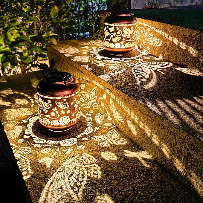 Butterfly Solar Lanterns Outdoor Waterproof Hanging Solar Lights Butterfly Gifts - Image 5