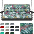 Waterproof Porch Swing Cushion Replacement, Thick 4" 2–3 Seat Outdoor Swing by RUFXIEZW