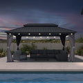PURPLE LEAF 10'x16' Hardtop Gazebo by PURPLELEAF