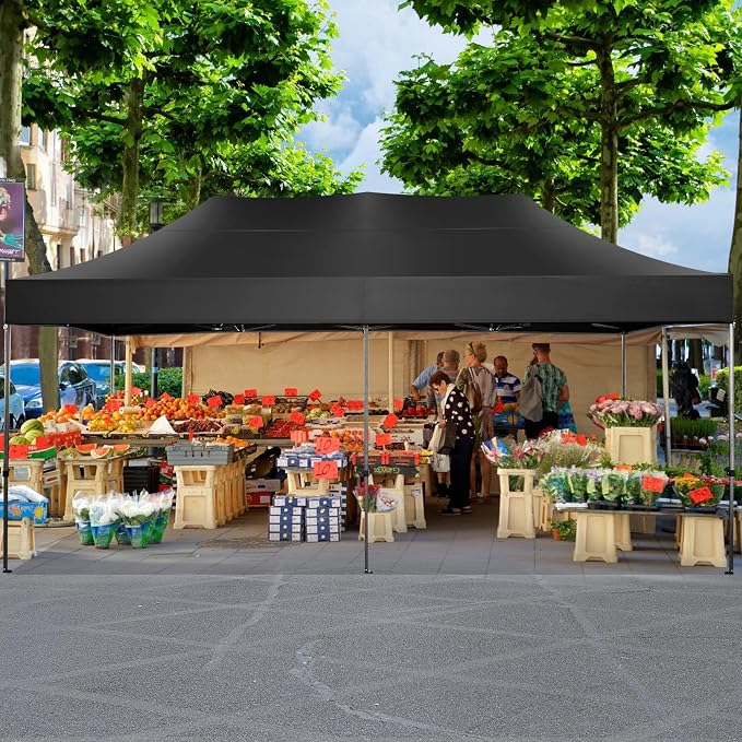 COBIZI 10x20 Pop up Canopy Tent Heavy Duty Without Sidewalls, Easy Set-up - Image 5