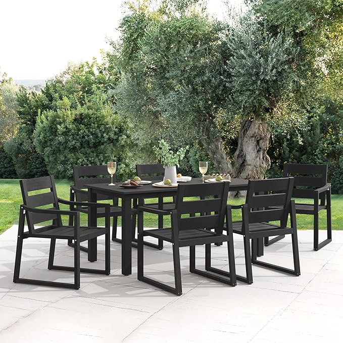 Patio Table and Chairs Set, HDPS Outdoor Dining Set - Image 6