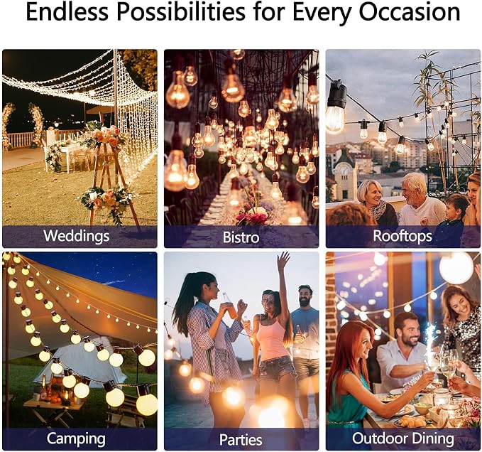 Solar String Lights for Outside 120FT - Image 5
