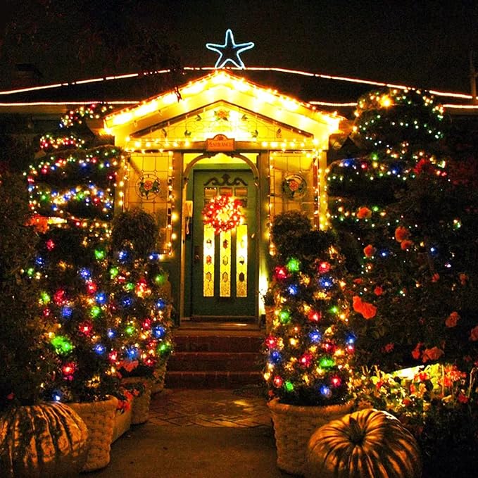 JMEXSUSS 2 Pack Solar String Lights Outdoor Waterproof, Total 400 LED 151FT - Image 8