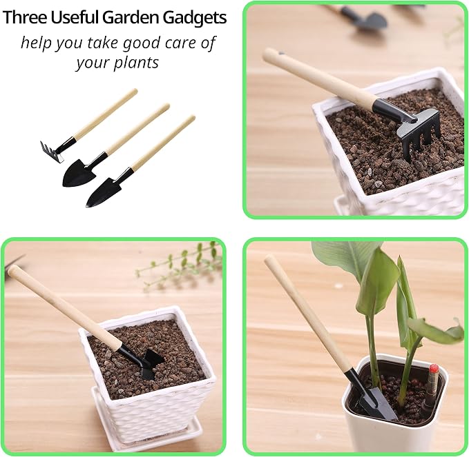 Plant Saucer, 7 Pack 8 10 12 14 15 Inch Durable Plastic Plant Trays - Image 4