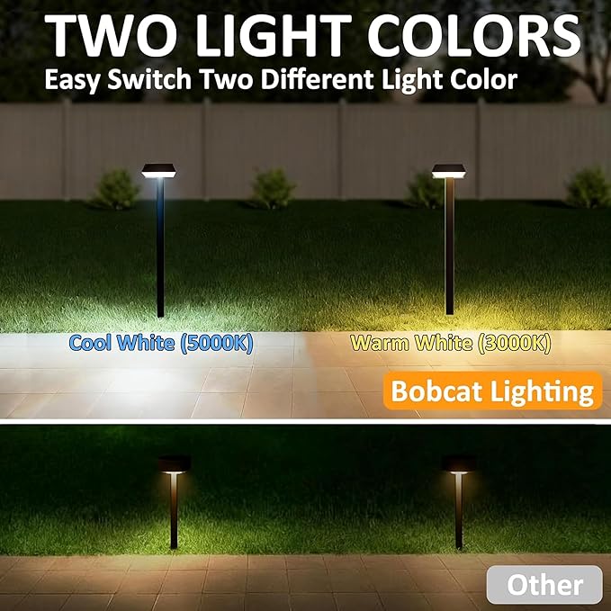 Bobcat Solar Pathway Lights Super Bright 300 lumens - Image 4