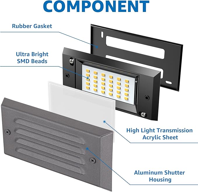 SUNVIE Low Voltage Step Lights - Image 3