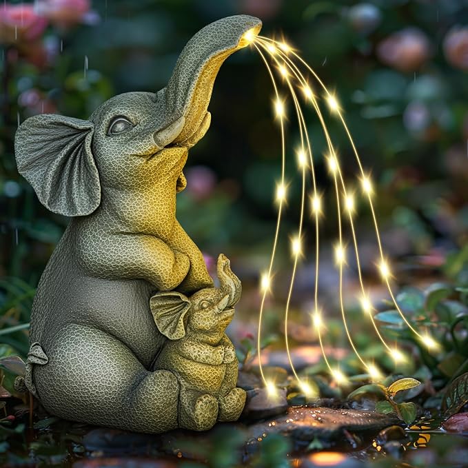 Solar Garden Outdoor Statue by YDKOJGW