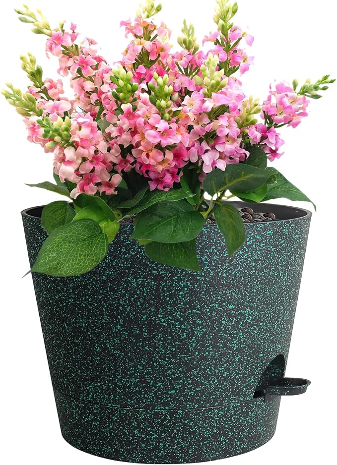 12 inch Large Self Watering Pots by Meowell