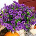 Artificial Flowers for Outdoor, UV Resistant Fake Silk Flowers, Realistic Faux by Welcometothetrytuny