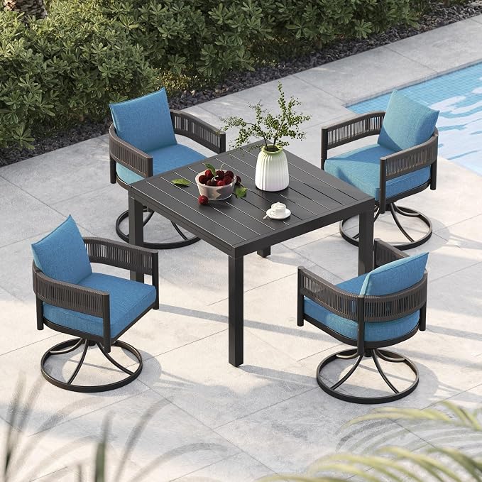 Grand patio 5-Piece Outdoor Dining Set by GrandPatio