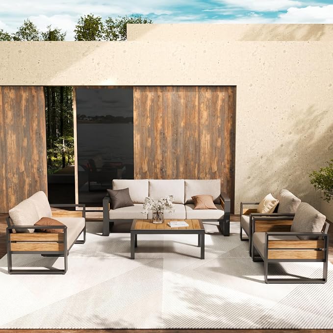 ZANDOR Outdoor Aluminum Patio Furniture - Image 6