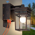Dusk to Dawn Outdoor Wall Lighting by FANDBO
