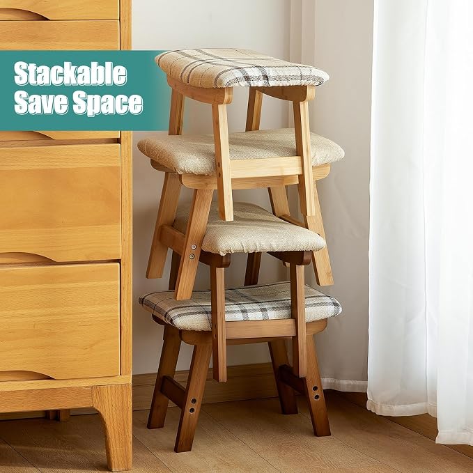 Small Ottoman Foot Rest, Bedroom & Kitchen - Image 8