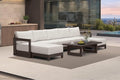 PURPLE LEAF Patio Furniture Set U-Shaped Outdoor Couch by Unknown