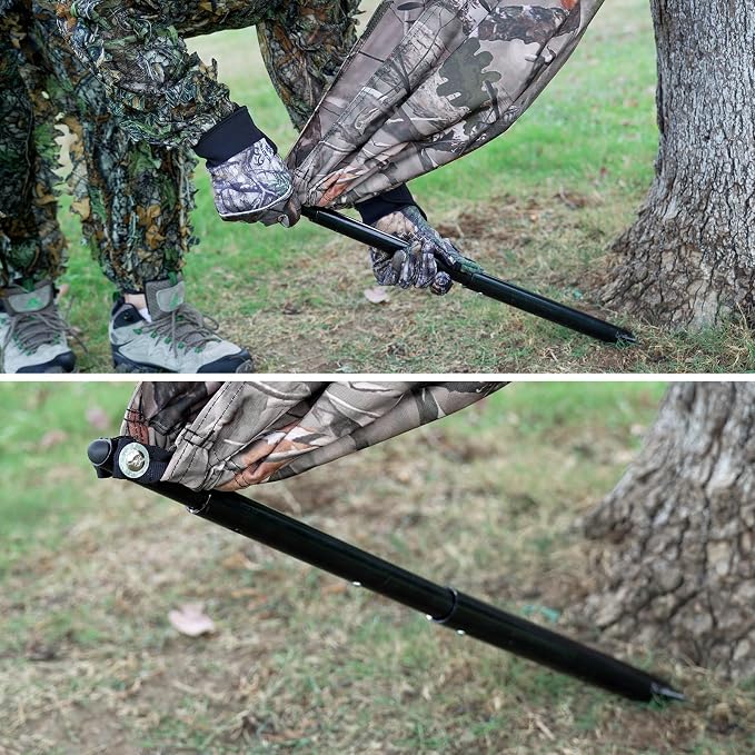 Camo Tree Camping Chair Hunting Hammock Seat Hunting Chair Portable and Light - Image 7