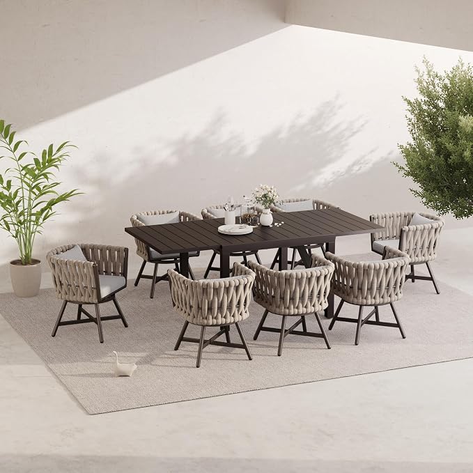Grand patio 9-Piece Outdoor Dining Set - Image 3