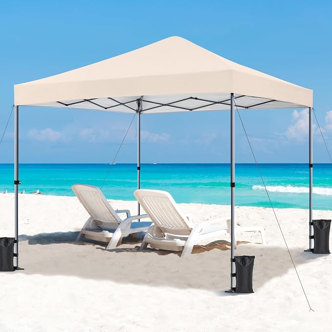 Yaheetech 10x10 1-Person Setup Pop Up Canopy Tent, Instant Portable Commercial - Image 9