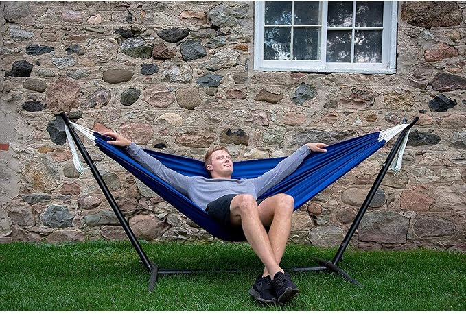Vivere Double Polyester Hammock - 450 lb Capacity - Image 5