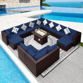 NICESOUL 15 Piece Outdoor Sectional by NICESOUL