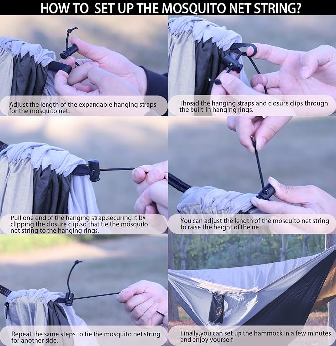 Camping Hammock, Portable Hammocks - Image 5