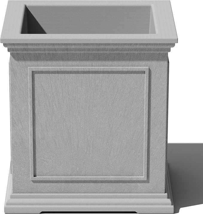 Veradek Brixton Series Cube Plastic Planter by VeradekOutdoor