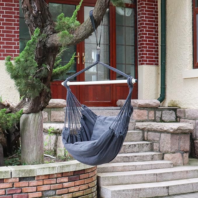 Highwild Hammock Chair Hanging Rope Swing - Image 2
