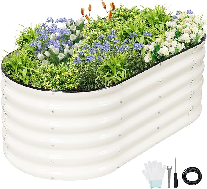 Galvanized Raised Garden Bed by Permade