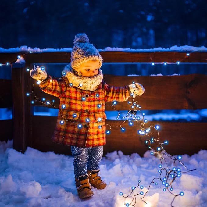 Solar String Lights for Outside, 39Ft 100 LED Solar String Lights Outdoor - Image 3