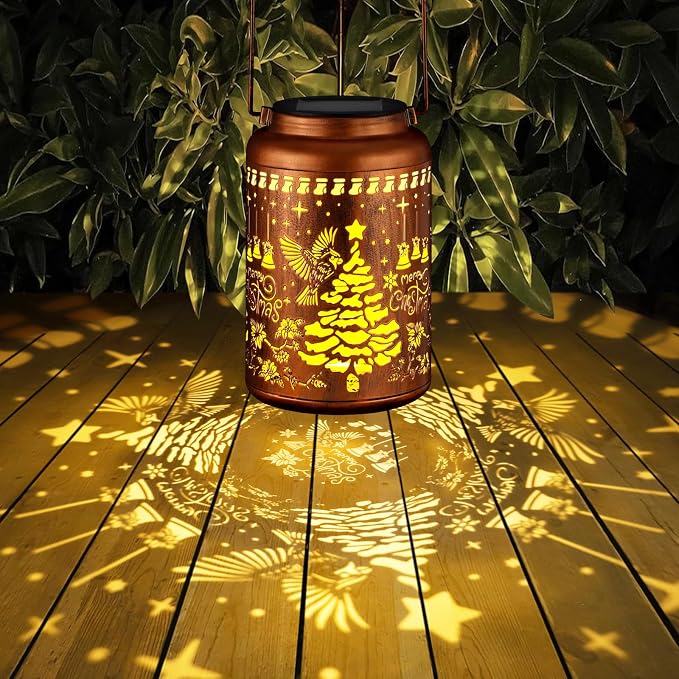 Solar Lanterns Outdoor Waterproof Garden Decor Birthday Gifts - Image 3