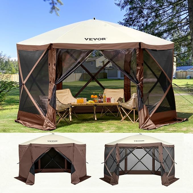 VEVOR Pop Up Gazebo Screen Tent, Pop-Up Instant Gazebo Tents - Image 10