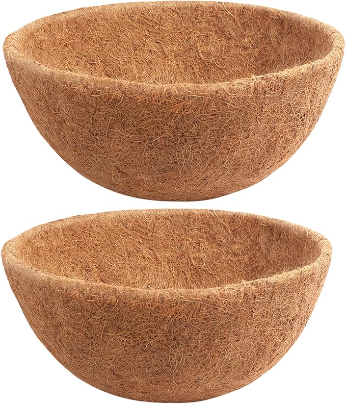 Y&M 2pcs 16“ Round Coconut Fiber Liner by YM