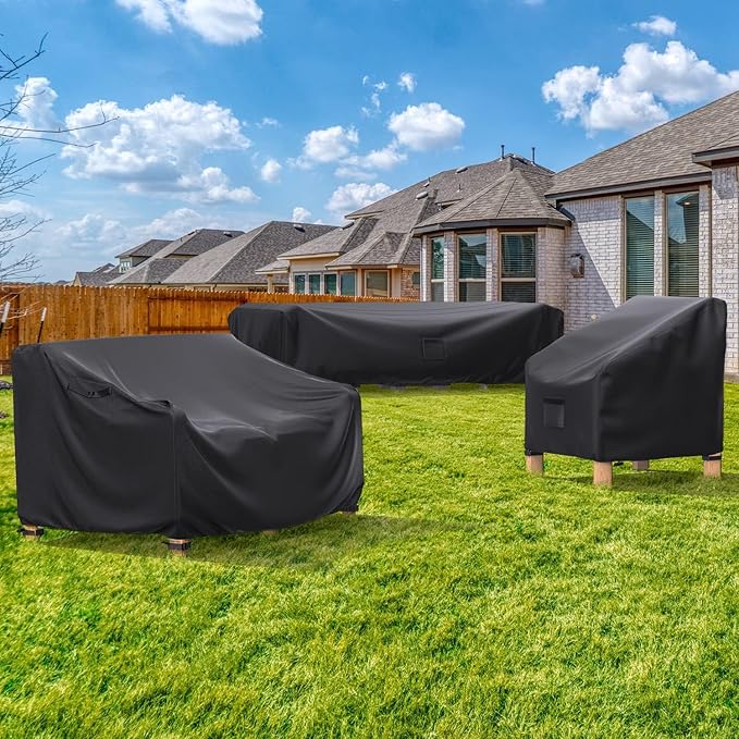 Patio Furniture Covers, Heavy Duty Outdoor Furniture Cover Waterproof, - Image 8