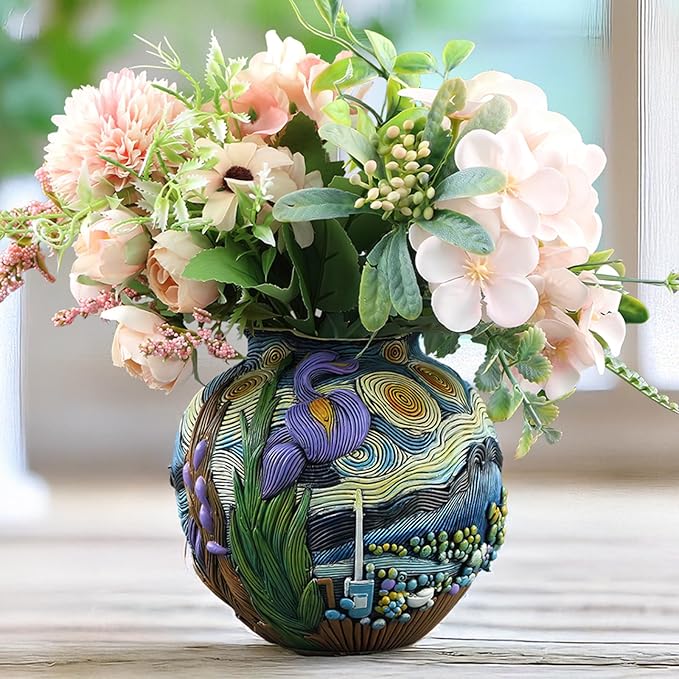 TOZLU Picasso Brutalist Beauty Face Flower Pot Ornaments Flower Pots Head - Image 5