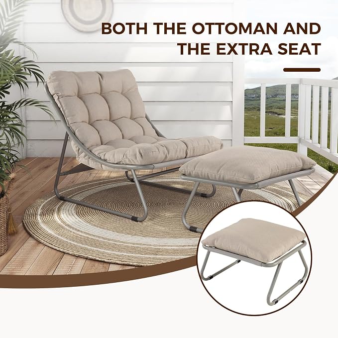 Grand patio Outdoor Lounge Chair - Image 9
