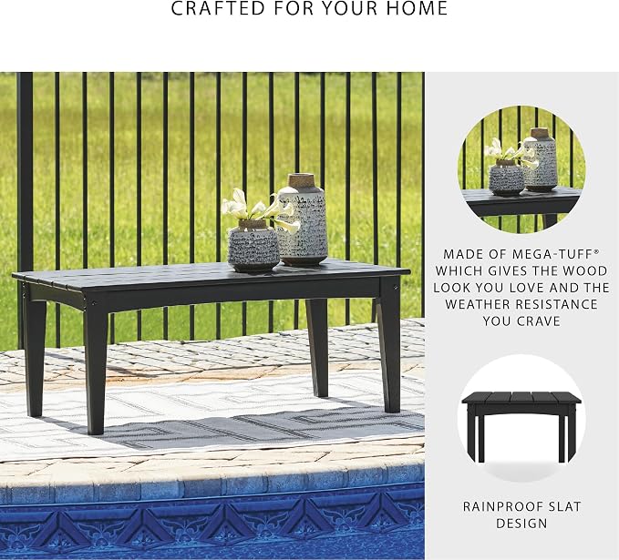 Signature Design by Ashley Hyland Wave Modern Weather Resistant HDPE Outdoor - Image 5