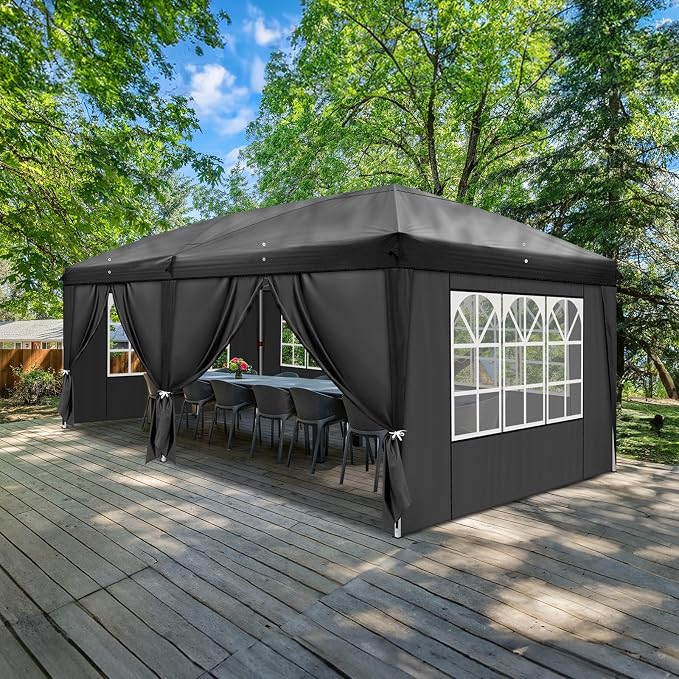 Outvita 10x20ft Pop Up Canopy Tent, Outdoor Instant Shelter Folding Canopy - Image 8