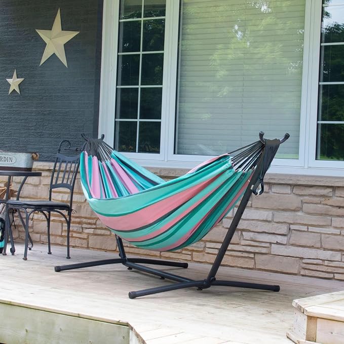 Vivere Double Cotton Hammock - Image 4