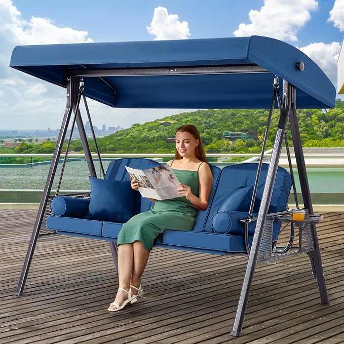 3 in 1 Outdoor Porch Swing by YALISSEY