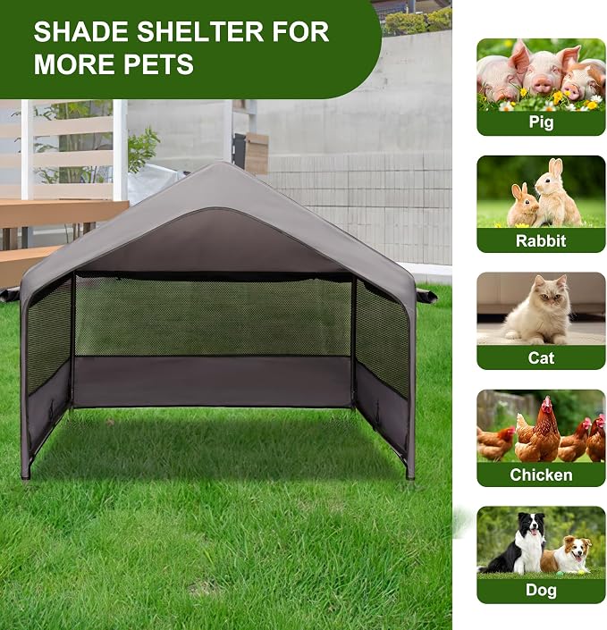 Summertrail Extra Large Dog House Outside, Dog Tent Outdoor, Big Dog Shade - Image 6