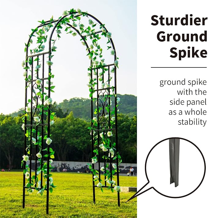Metal Pergola Arbor - Image 2