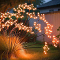 JJGoo Solar Garden Lights, New Upgraded 2 Pack Solar Swaying Starburst Light by JJGoo