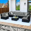7 Pieces Patio Furniture Set by ZJEYEJZ